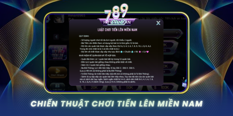 Chien Thuat Choi Tien Len Mien Nam