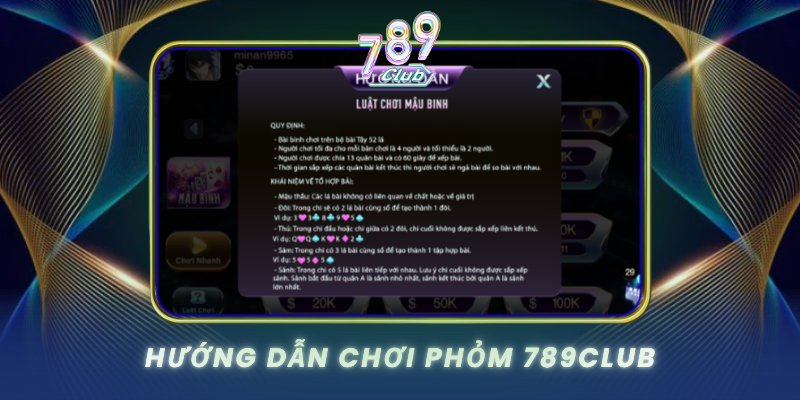 Huong Dan Choi Phom 789Club
