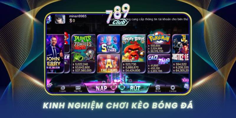 Kinh Nghiem Choi Keo Bong Da