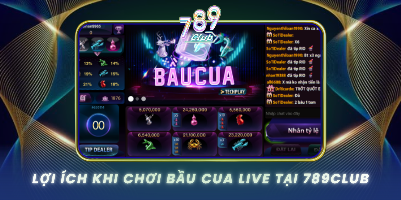 Loi Ich Khi Choi Bau Cua Live Tai 789Club