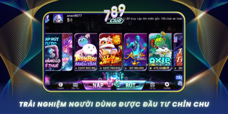 Trai Nghiem Nguoi Dung Duoc Dau Tu Chin Chu